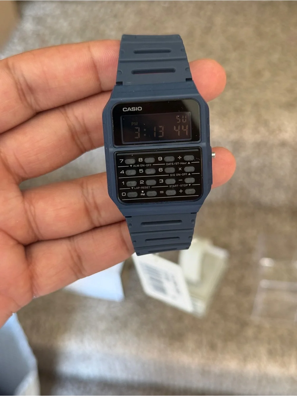 Casio Databank Calculator Alarm Calendar Dual Time Unisex trendy Watch